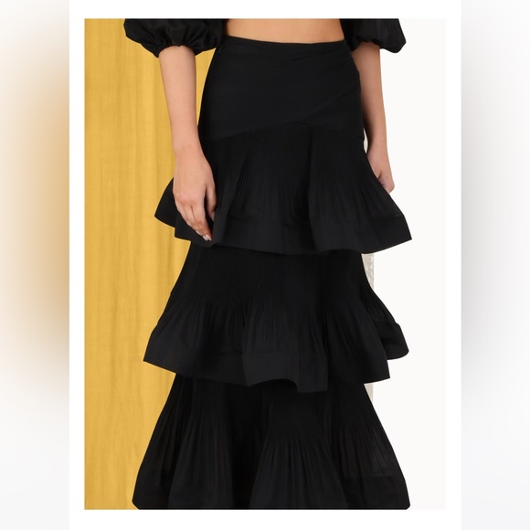 ZIMMERMANN Pleated Midi Skirt - Worn Once, Current Season - Picture 7 of 10